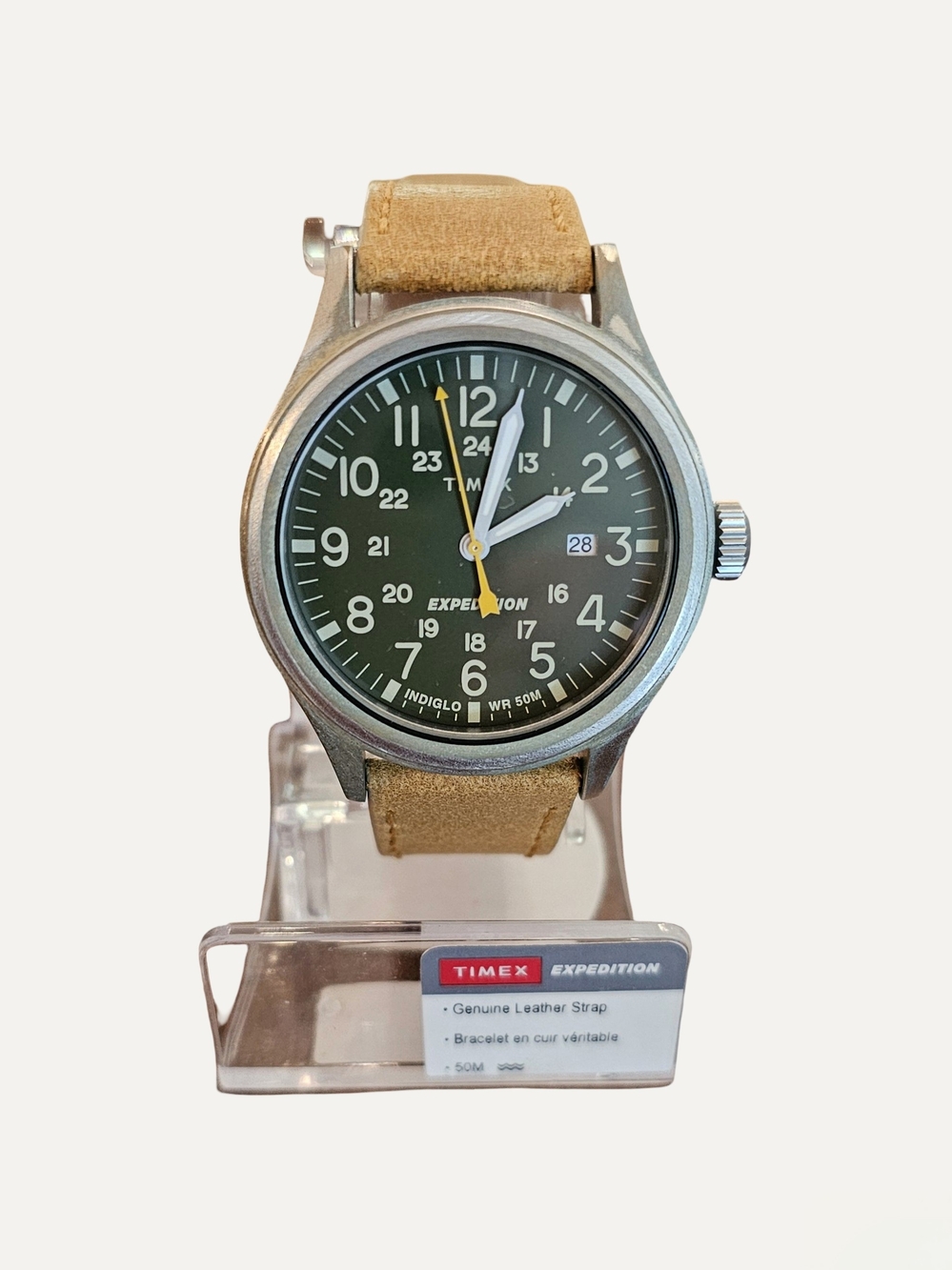 Custom Timex Expedition Scout 40mm Watch Green Dial Living Copper Patina TW4B
